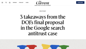 The Current article screenshot