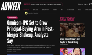 Adweek article screenshot