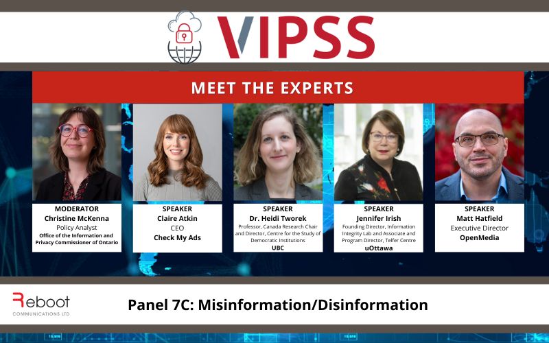 Claire spoke at the 28th annual Victoria International Privacy & Security Summit. 